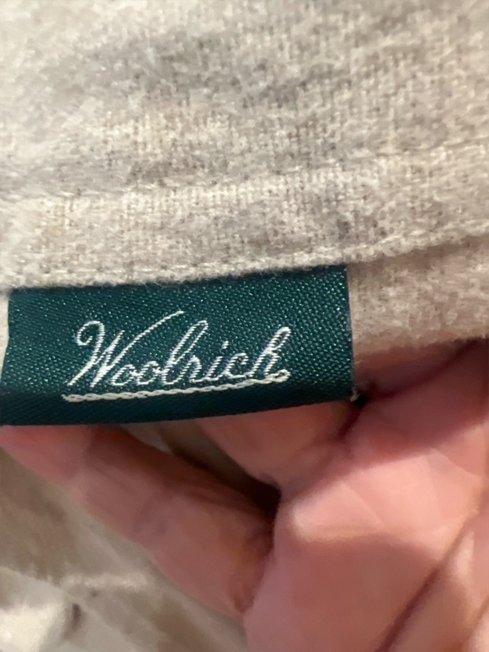 Woolrich Green Label Collection Button Front Shirt XL Neutral Workwear - Picture 3 of 5